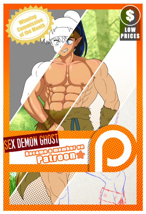 sexdemonghost: Hot erotic art is posted each week on SEX DEMON GHOST PATREON. Take a poll, vote on animated series you wanna see, and give your own commission ideas for what I should draw next. Become a Patreon member today! Membership is a low as ũ,