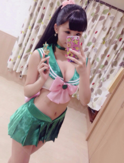 httpkitsune:  Sailor Jupiter Swimsuit Set ♡ use the code “kitsune”