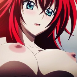 looming-fox:  tension3:  Rias Gremory ❤️Poll winners is Boobs!