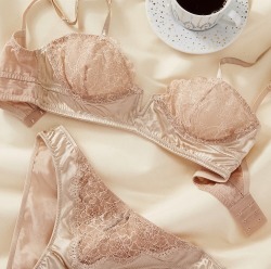 thelingerielovely:pretty little lingerie set by else