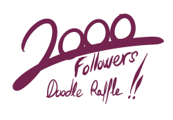 xanafar:  xanafar:  Again, thanks for the 2000 followers milestone. It’s more than I have ever imagined ºwº That’s why I’m going to do this little giveaway. Up to three different people can win one of my doodles if you follow these rules: Like/Reblog