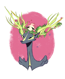 lorhs:  My spritzee makes a nest in xerneas’ antlers I have