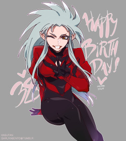 garuye:Ryoko draw for my Dad’s recent birthday