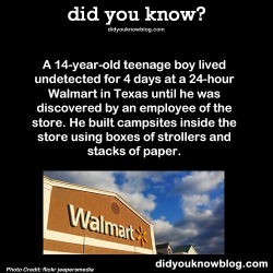 did-you-kno:  A 14-year-old teenage boy lived undetected for