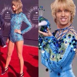 collegehumor:  Who Wore it Better: Taylor Swift or Jon Heder?