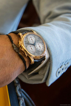 watchanish:  FP Journe Centigraph in rosé gold has to be my