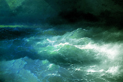 lucidnirvana:Among the Waves (1898) Ivan Aivazovsky