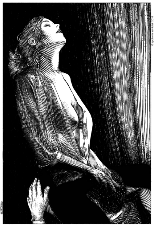 erosimagined:Apollonia Saintclair  La visite galante    (Enjoying the visit)