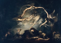 transistoradio:Henry Fuseli (1741-1825), The Shepherd’s Dream,