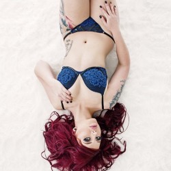 alt-girls-paradise:  Up side down - Watch tattooed chicks fucked