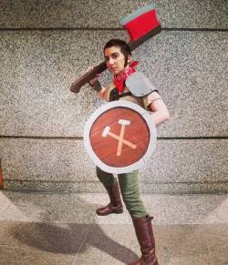 Full body shot of my Magnus cosplay from yesterday at #animeboston!