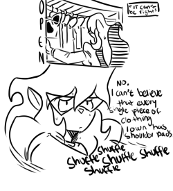 themanwithnobats: CALLIE HAS A REVELATION, saw a req on /co/,