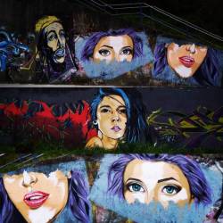 Las #calles de #puertomontt #hablan #solas #arte #urbano #mujer