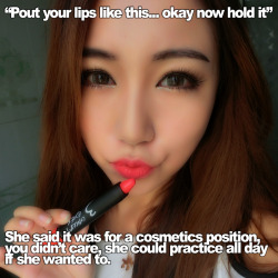 cicistories:  She had to know how to apply everything, you made