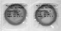 mothurs:Jenny Holzer | Packaged latex condoms with printed