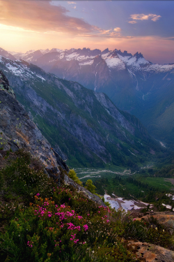 tulipnight:  Wall of Peaks by Trevor Anderson on Flickr. 