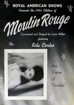 Rita Cortes      Billed here as “The Flame Of Trinidad”,