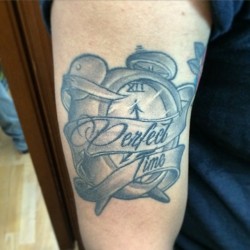 #tattoo #healed #tatuaje #sanado #brazo #reloj #clock #sombra