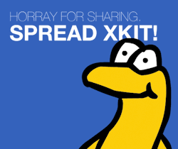 xkit-extension:Help me spread XKit!As you know, most of the features
