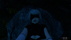 yoursfmnewb: 2B with You~ Ready your weapons. She will be looping