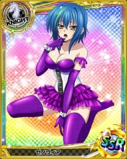highschool-anime-dxd:  Seeing Xenovia being cute is weird but