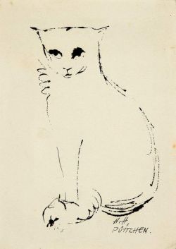 amare-habeo: Hannah   Höch (German, 1889 - 1978) Püttchen (Cat),