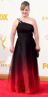 mrsantonyelchin:   Jamie Brewer - 2015 Emmys 