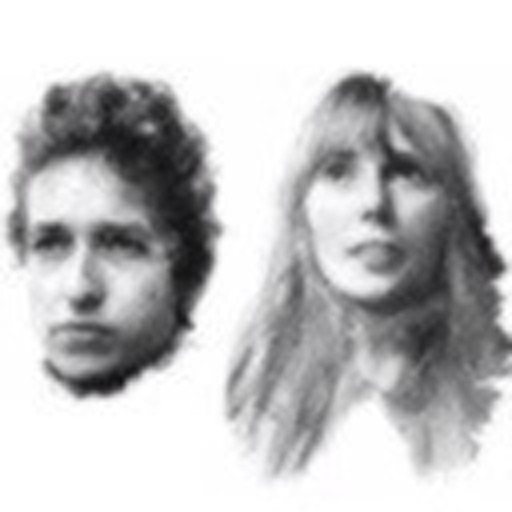 bobdylan-n-jonimitchell:Bob Dylan & Joan Baez, “The Wild
