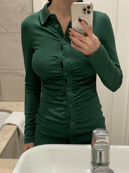 Too tight? Hope buttons are strong