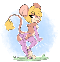 furballthefurry:  Mouse Booty! - by Classified-Crud  x:!
