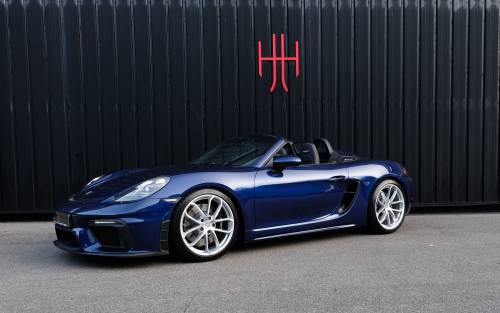 frenchcurious:Porsche Boxster 718 Spyder . - source JL Heritage.