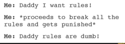 daddysdinosaur:  Rules are made for breaking