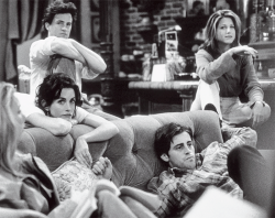 centralperksource:  Friends in production, June 1, 1995. 