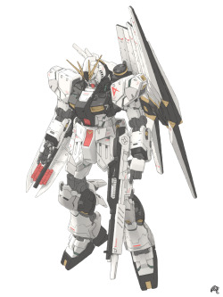 mousanjiq:  RX-93 v Gundam