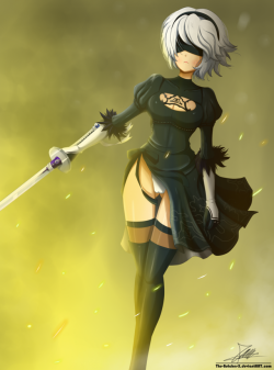 the-butcher-x: .:2B:. (Commission) My Pages: https://www.facebook.com/thebutcherx/
