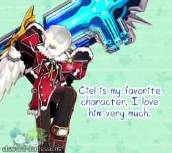 elsword-confessions:    ciel is my favorite character, i love