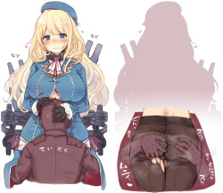 7010-hakoniwa:  艦これの愛宕ちゃんです。すごくじゅうじゅんです。んもぉ…意外と甘えん坊なのですね♥