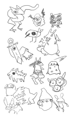 some of the pokemen i like in this game so far plus psyduck i