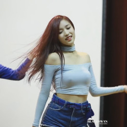 pervingonfemalekpop:  TWICE Mina nipples