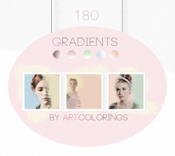artcolorings:  Gradients pack (most used in my psds)  #01 by