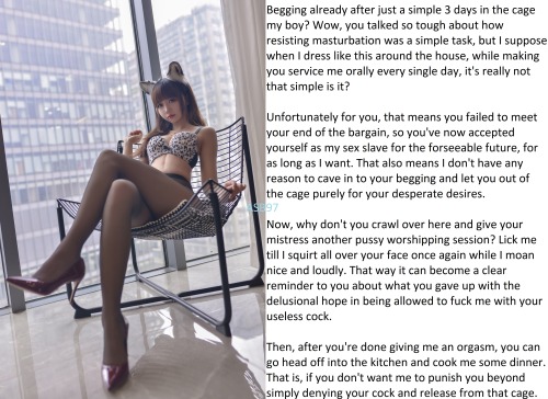 asiansubboy97:  Enjoy your future with your newfound mistress