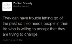 zodiacsociety:Leo zodiac facts Leo has some trouble letting go