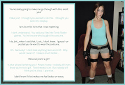 Crossdressing Caption - Tomb Raider