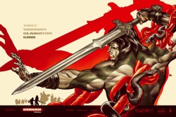 xombiedirge:  Conan the Barbarian by Martin Ansin 24"