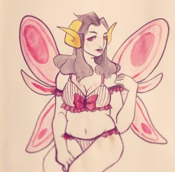 keepiteched:aradia in lingerie (i think. i have no idea what