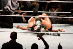 rwfan11:  Chris Jericho gets pinned by Punk ……nice Jeri-bulge!