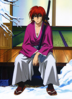 animenostalgia:  Rurouni Kenshin (1996)Shitajiki (pencil board)