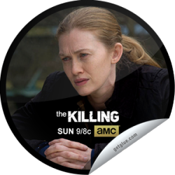      I just unlocked the The Killing: Scared and Running sticker