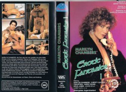 European VHS cover for Marilyn Chambers&rsquo; Erotic Fantasies 1 (aka Marilyn Chambers&rsquo; Private Fantasies #1)