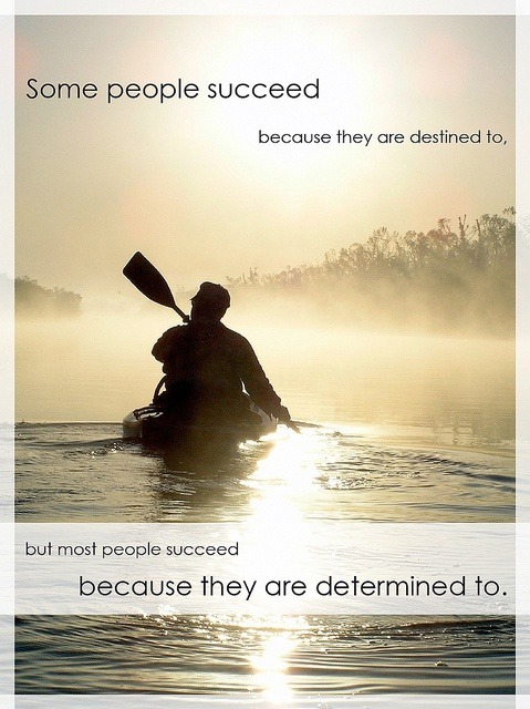 Perseverance pays